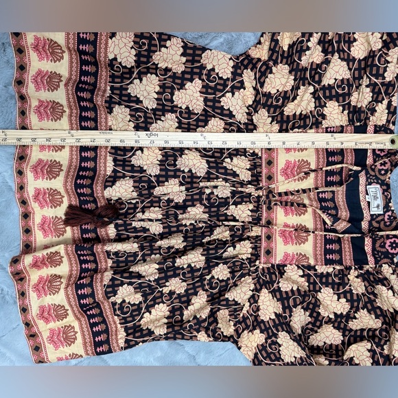 Mille Charlie Top In Nouveau Trellis Size Small Billowy Sleeves Boho Tuckernuck - Picture 11 of 16